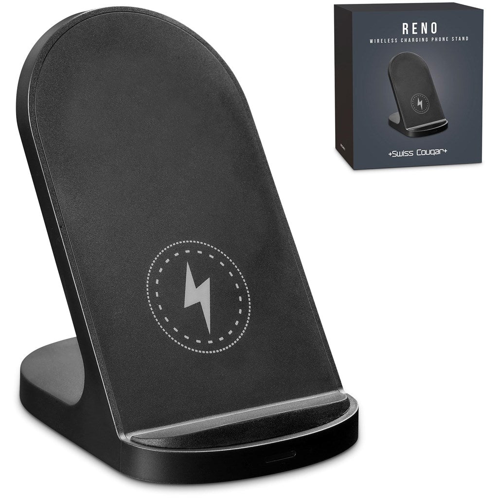 Swiss Cougar Reno Wireless Charging Phone Stand-BL-11