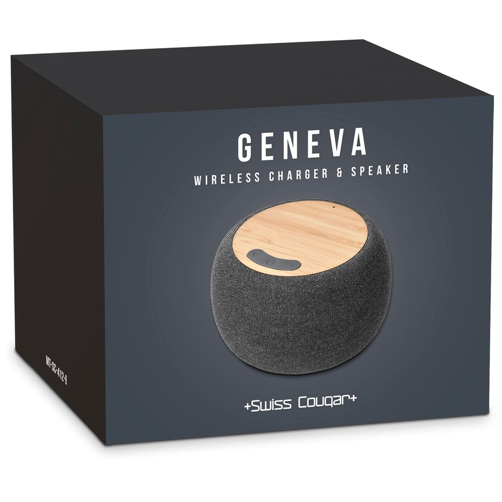 Swiss Cougar Geneva Wireless Charger & Bluetooth Speaker-7