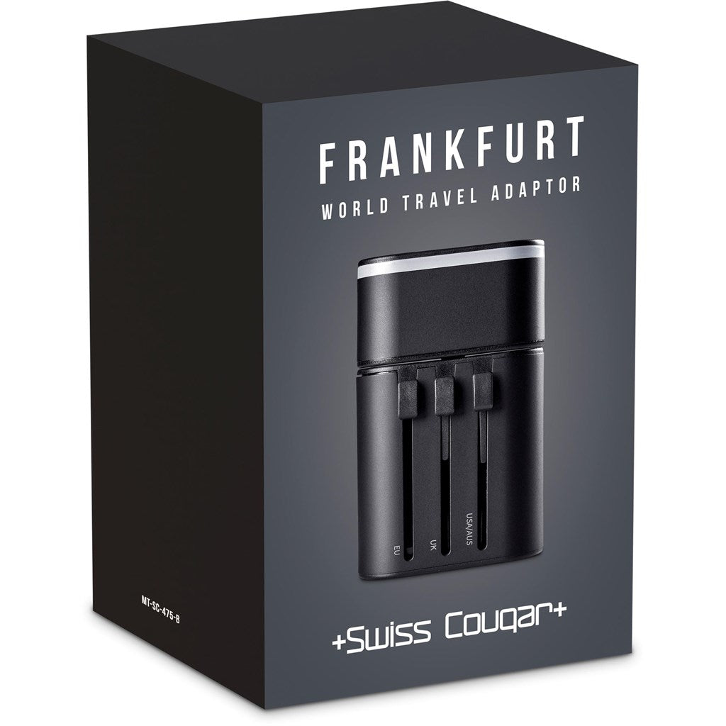 Swiss Cougar Frankfurt World Travel Adaptor-19