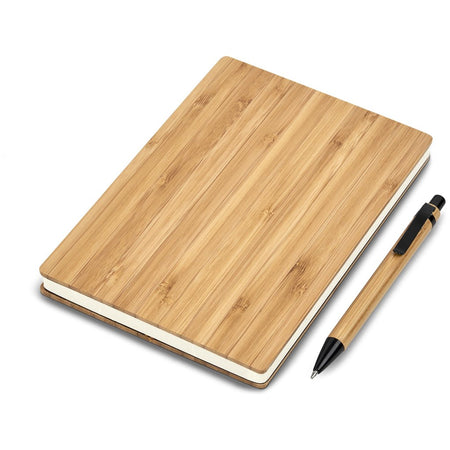 Okiyo Yahari Bamboo Notebook & Pen Set-5