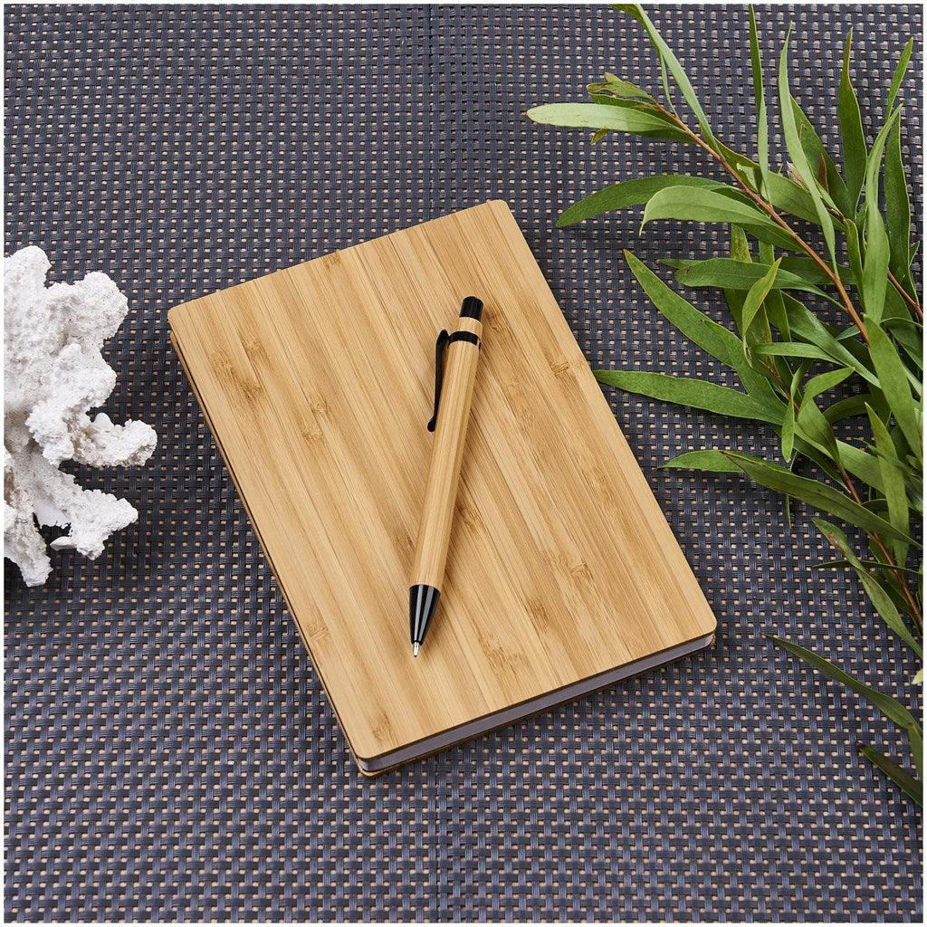 Okiyo Yahari Bamboo Notebook & Pen Set-14