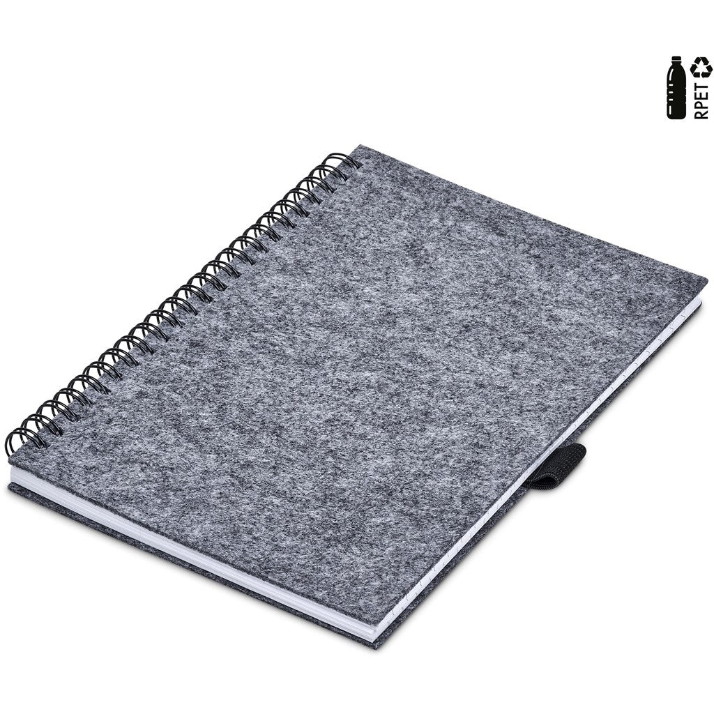 Okiyo Fuji Recycled PET Felt A5 Spiral Notebook-8