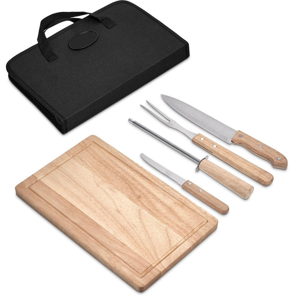 Brenton 5-Piece Braai & Carving Set-9