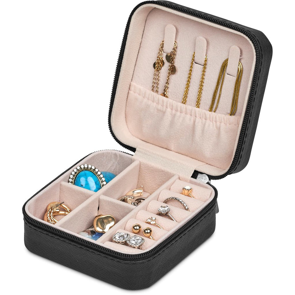 Eva & Elm Crystal Travel Jewellery Box-1