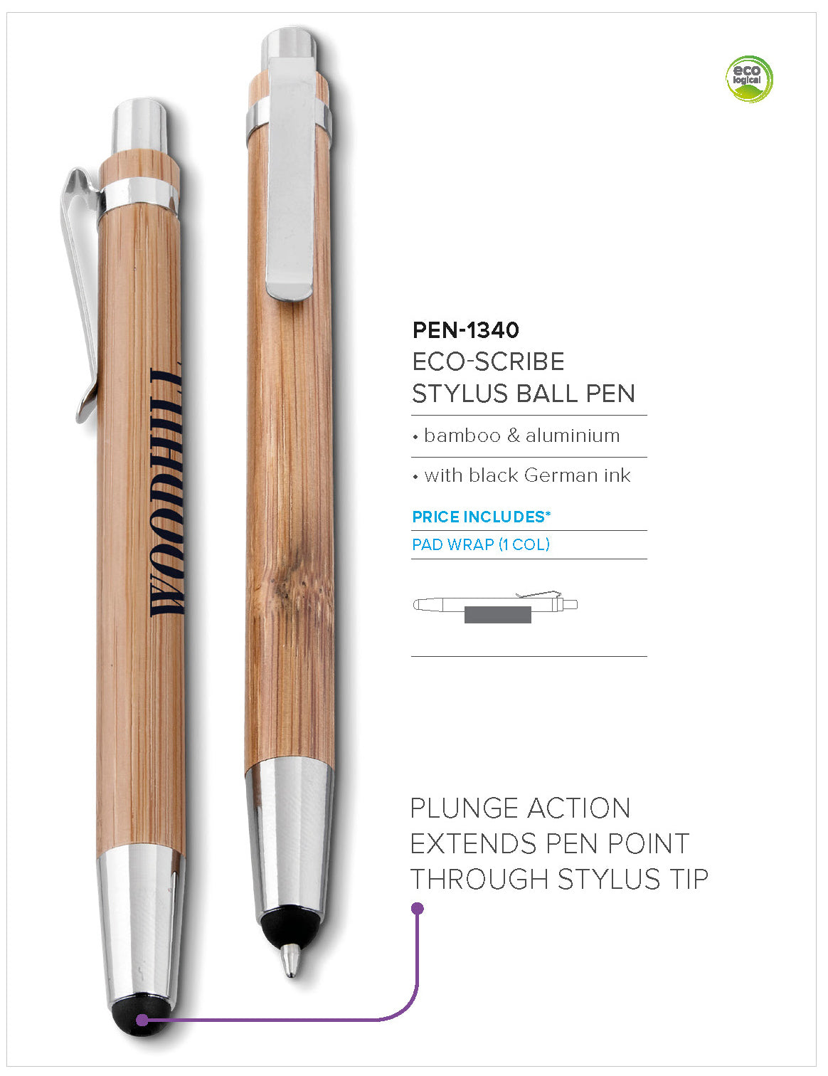 Altitude Eco-Scribe Stylus Ball Pen-2