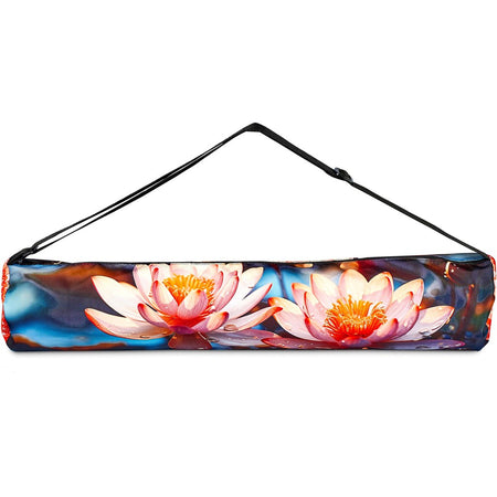 Pre-Printed Sample Hoppla Wilderness Polyester Yoga Bag-1