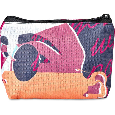 Pre-Production Sample Hoppla Recycled PET Stitch-Bond Mini Toiletry Bag-5