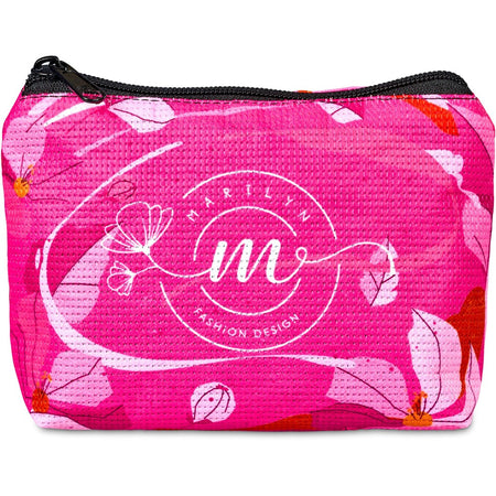 Pre-Production Sample Hoppla Recycled PET Stitch-Bond Mini Toiletry Bag-6