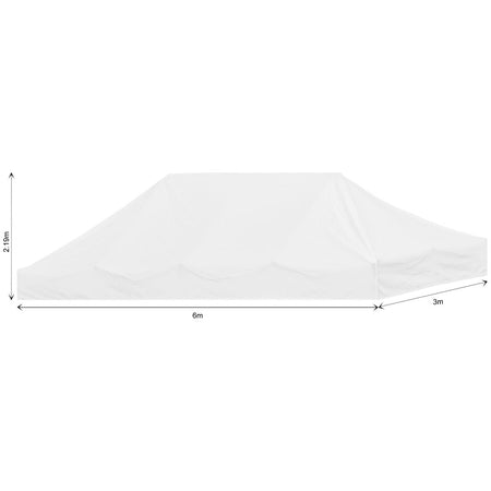 Ovation Sublimated Gazebo 6m X 3m - Roof  (Excludes Hardware)-1