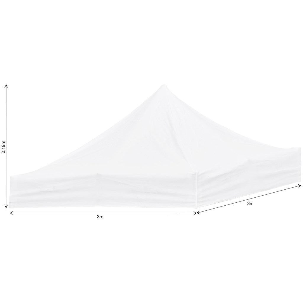 Ovation Sublimated Gazebo 3m X 3m - Roof  (Excludes Hardware)-1