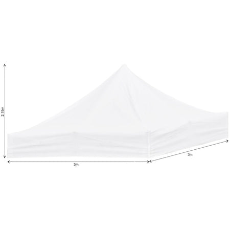 Ovation Sublimated Gazebo 3m X 3m - Roof  (Excludes Hardware)-1