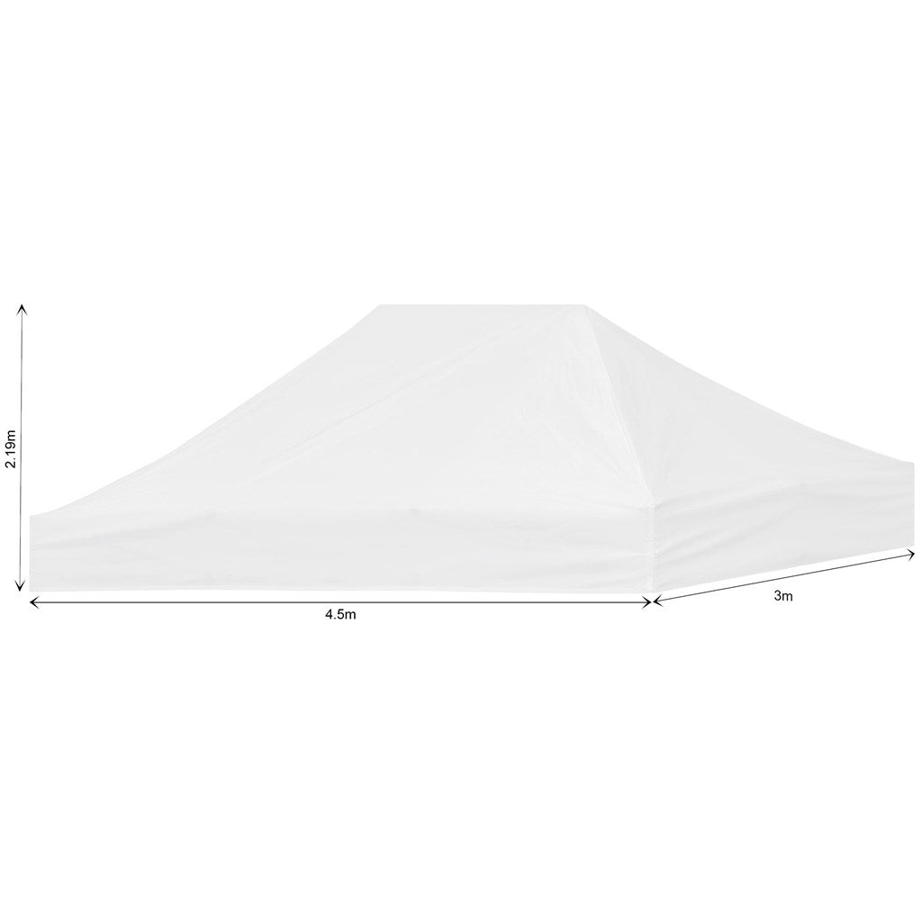 Ovation Sublimated Gazebo 4.5m X 3m - Roof  (Excludes Hardware)-1