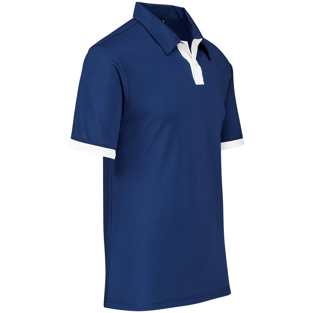 Mens Contest Golf Shirt - Navy-3