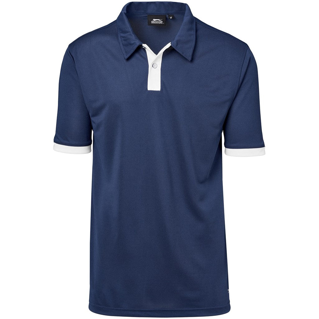 Mens Contest Golf Shirt - Navy-0