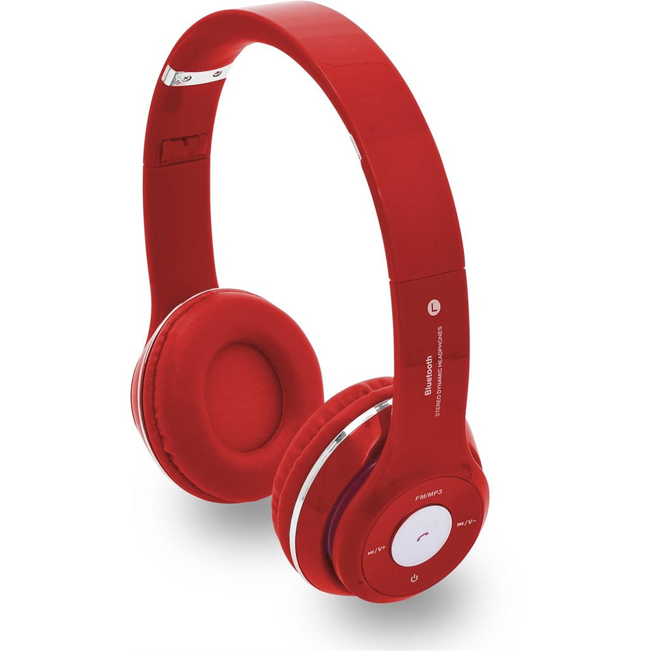 Swiss Cougar Phantom Bluetooth Headphones - Red-0