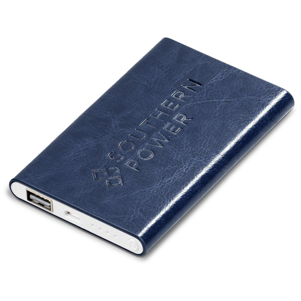 Renaissance Slim Power Bank - 4,000mAh - Navy-1