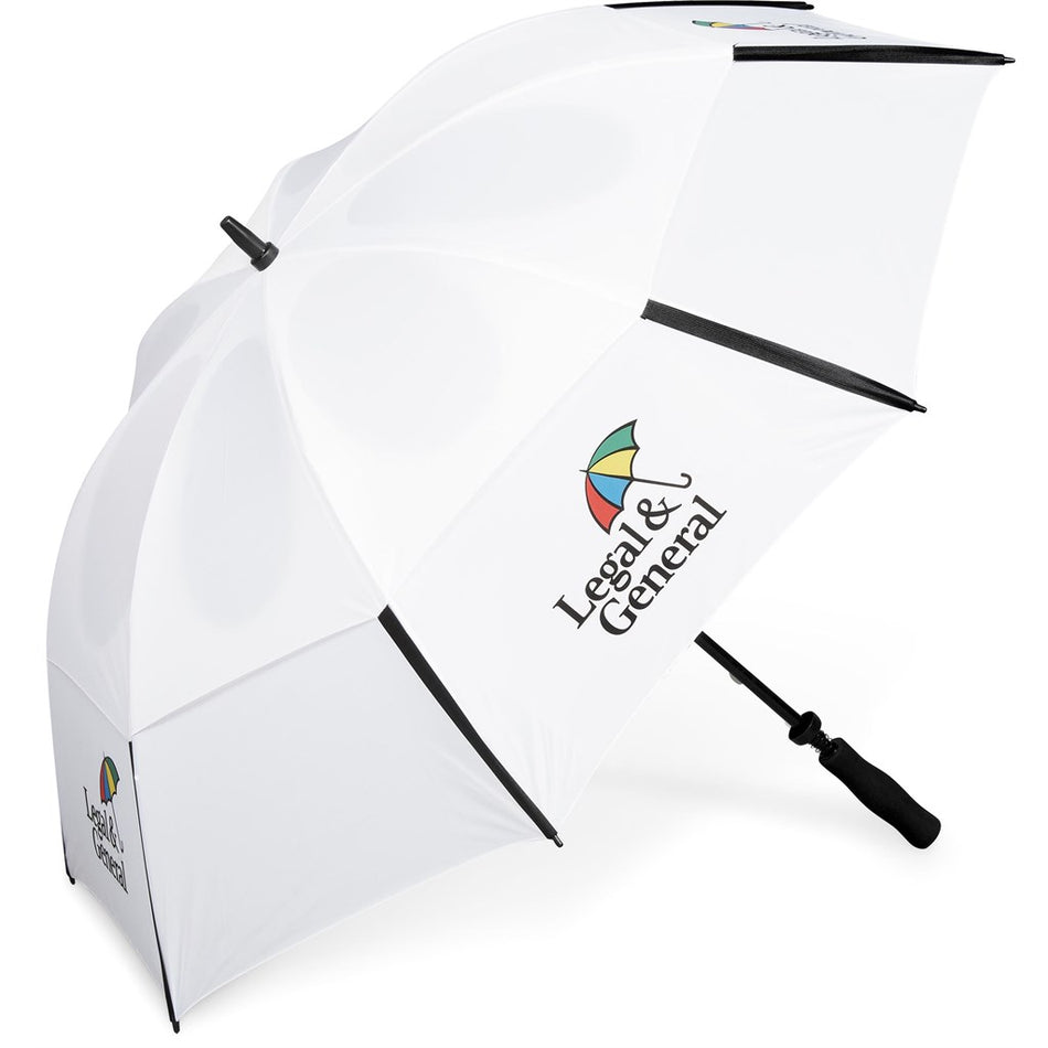 Royalty Golf Umbrella - Solid White-0