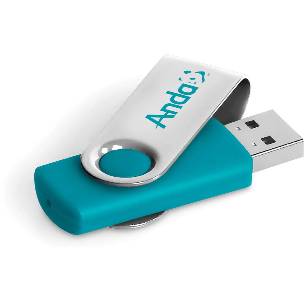 Axis Glint Flash Drive - 8GB - Turquoise-0