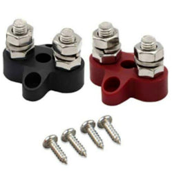 Dual Terminal Stud M8-linked set 150A-0