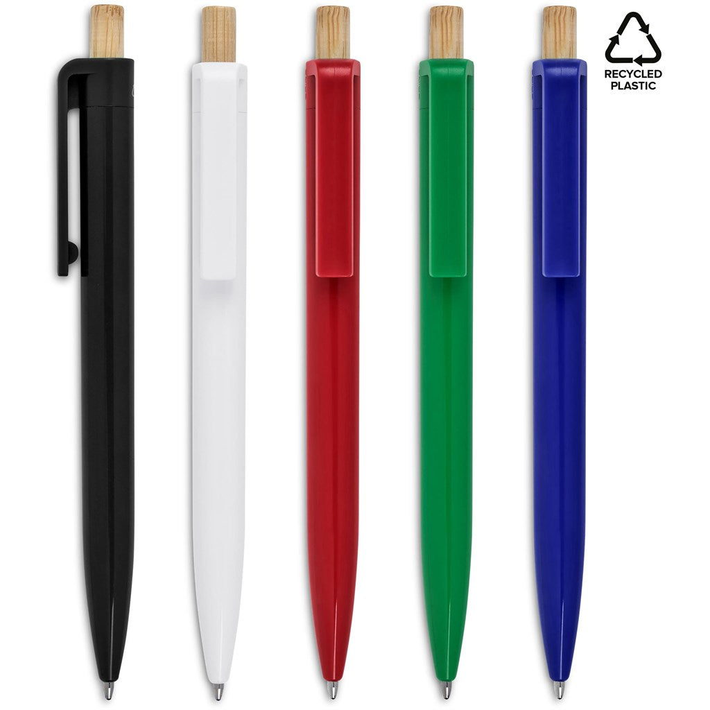 Altitude Tickit Recycled Plastic & Bamboo Ball Pen-1