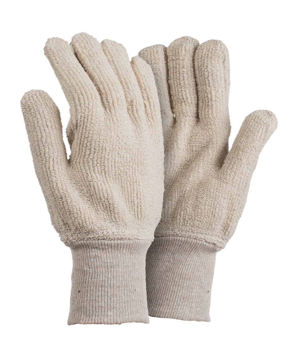 Javlin Towelling Knit Wrist Gloves