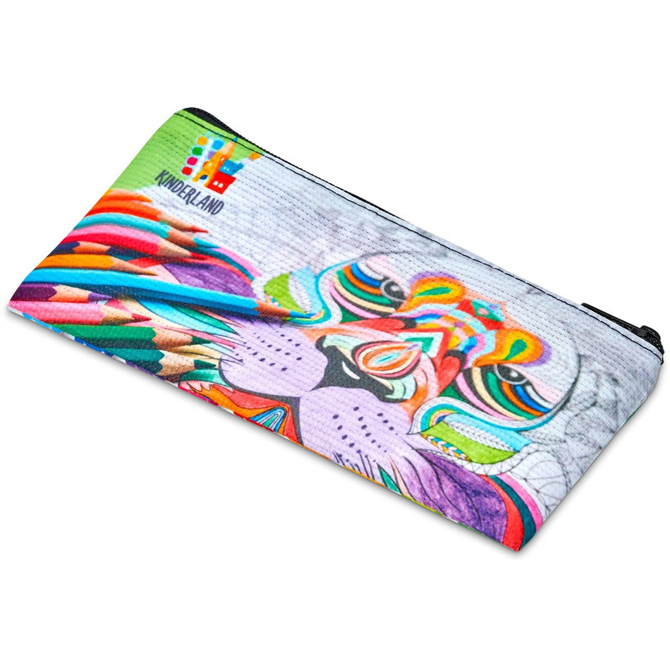 Pre-Printed Sample Hoppla Junior Recycled PET Stitch-Bond Pencil Case-0