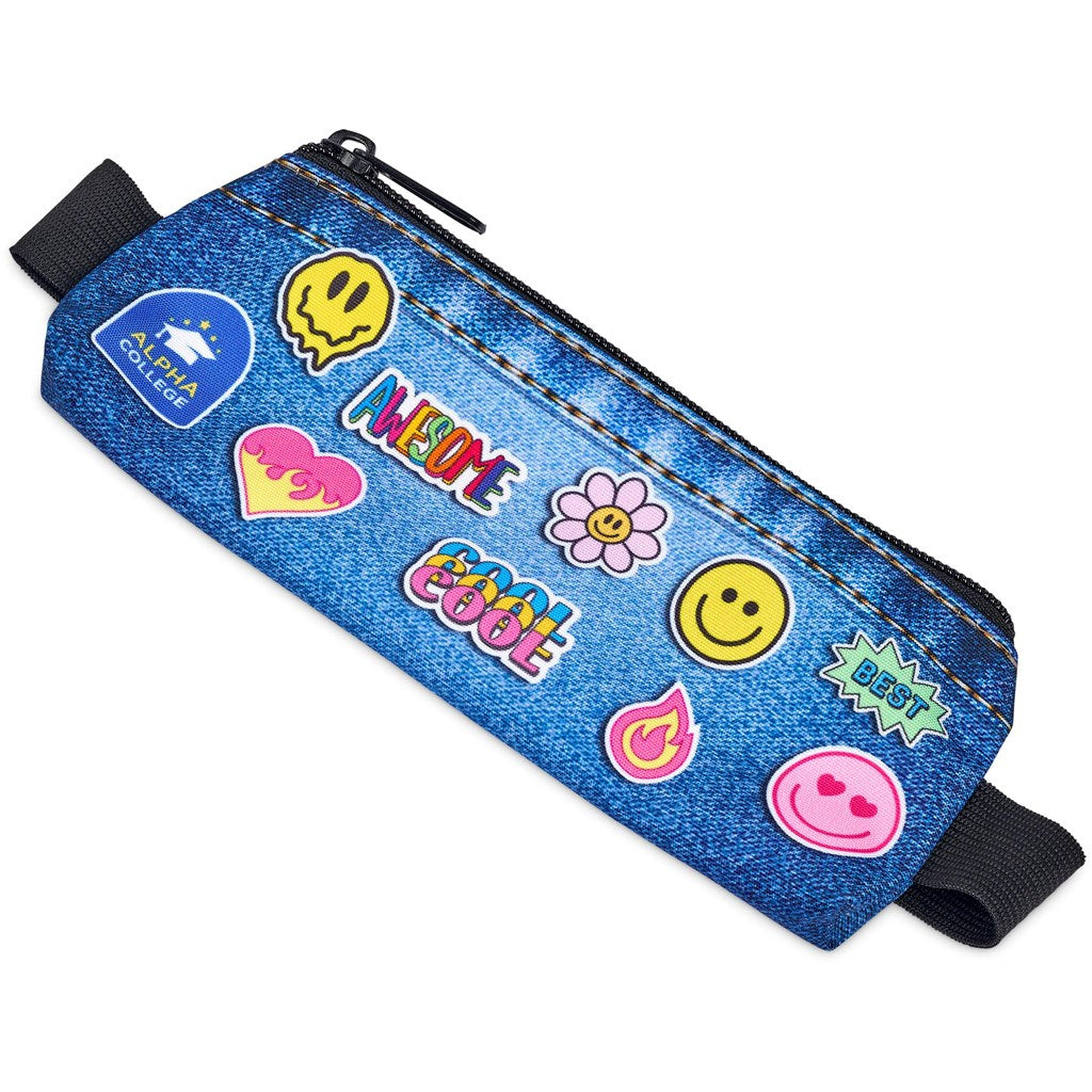 Hoppla Lagoon Polyester Pencil Case To Fit Over An A5 Notebook-0