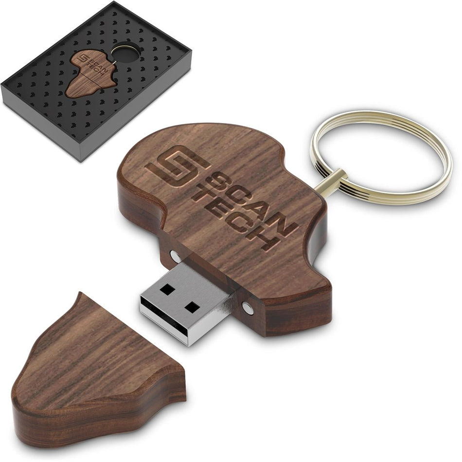 Andy Cartwright Afrique Flash Drive Keyholder - 16GB-0