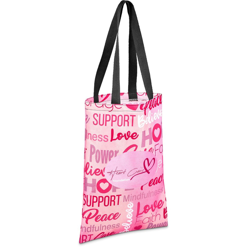 Pre-Printed Sample Hoppla Eden Recycled PET Stitch-Bond Shopper-0