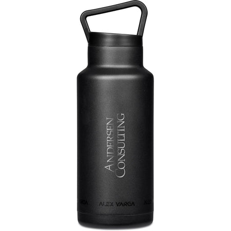 Alex Varga Barbella Stainless Steel Vacuum Water Bottle - 1 Litre-0