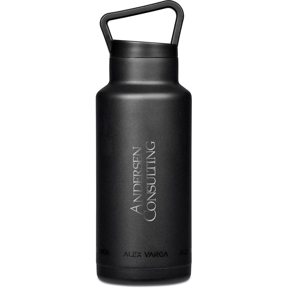 Alex Varga Barbella Stainless Steel Vacuum Water Bottle - 1 Litre-0