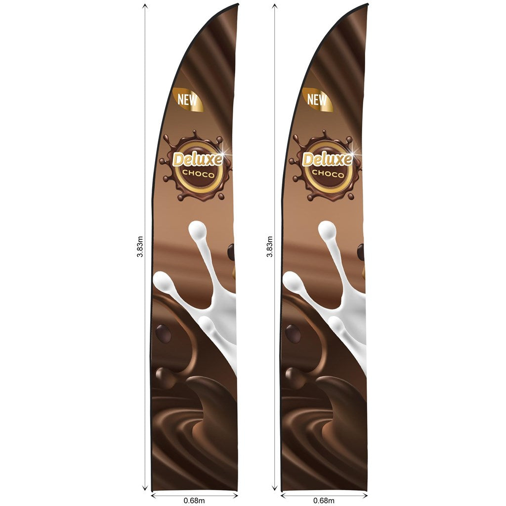 Legend 3m Sublimated Arcfin Flying Banner Skin - Set Of 2 (Excludes Hardware)-0