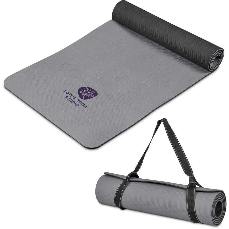 Eva & Elm Eclipse Two Tone Exercise Mat-0