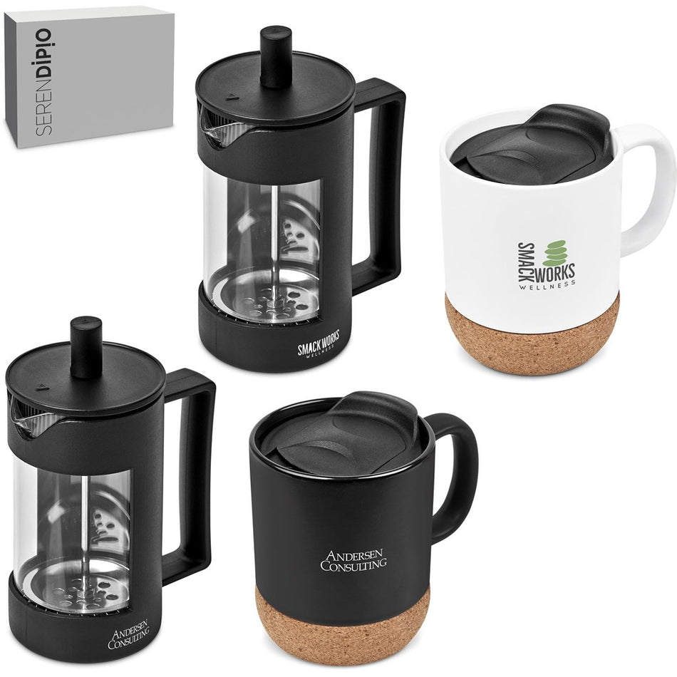 Serendipio Sienna Coffee Set-0