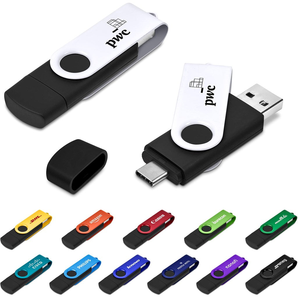 Shuffle Gyro Black Flash Drive – 8GB-0