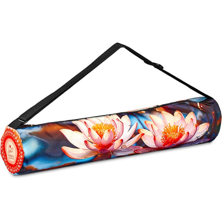 Pre-Printed Sample Hoppla Wilderness Polyester Yoga Bag-0