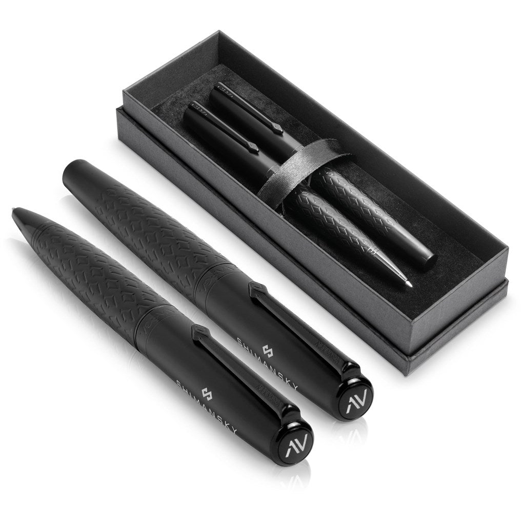 Alex Varga Galexia Ball Pen & Rollerball Set-0