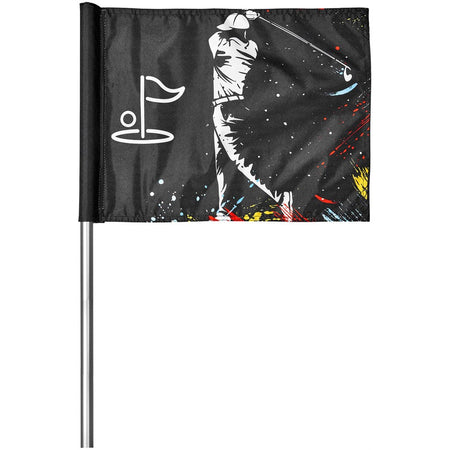 Pre-Printed Sample Hoppla Tournament Golf Flag-0