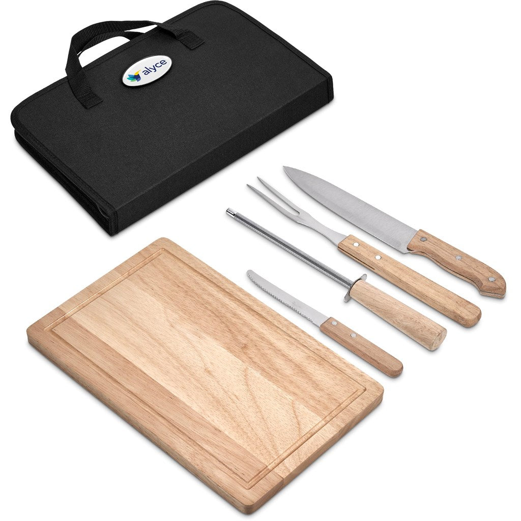 Brenton 5-Piece Braai & Carving Set-0