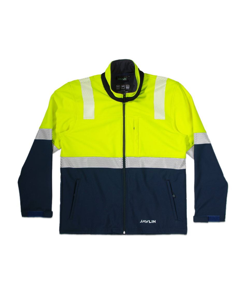 Javlin Hi Vis Two Tone Utility Softshell Jacket