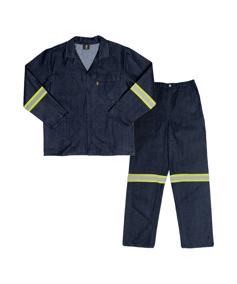 Javlin Paramount Reflective Denim Conti Suit